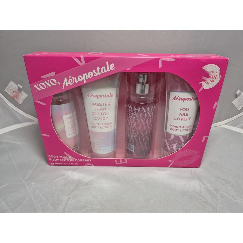 💥 Aeropostale Body Mist And Body Lotion Sweeter Than Cotton Candy, You Are b5